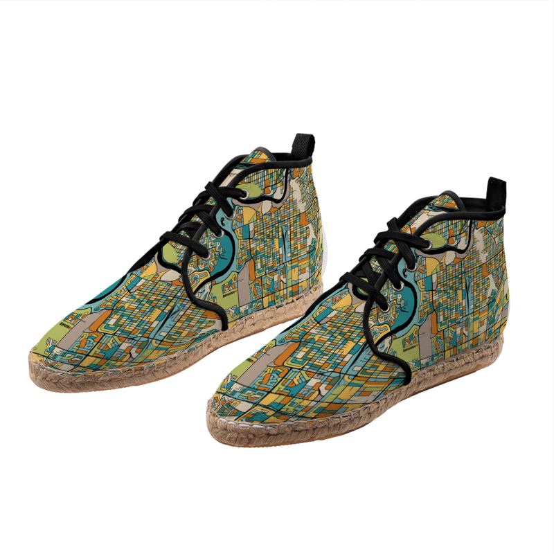 EDMONTON Hi Top Espadrilles