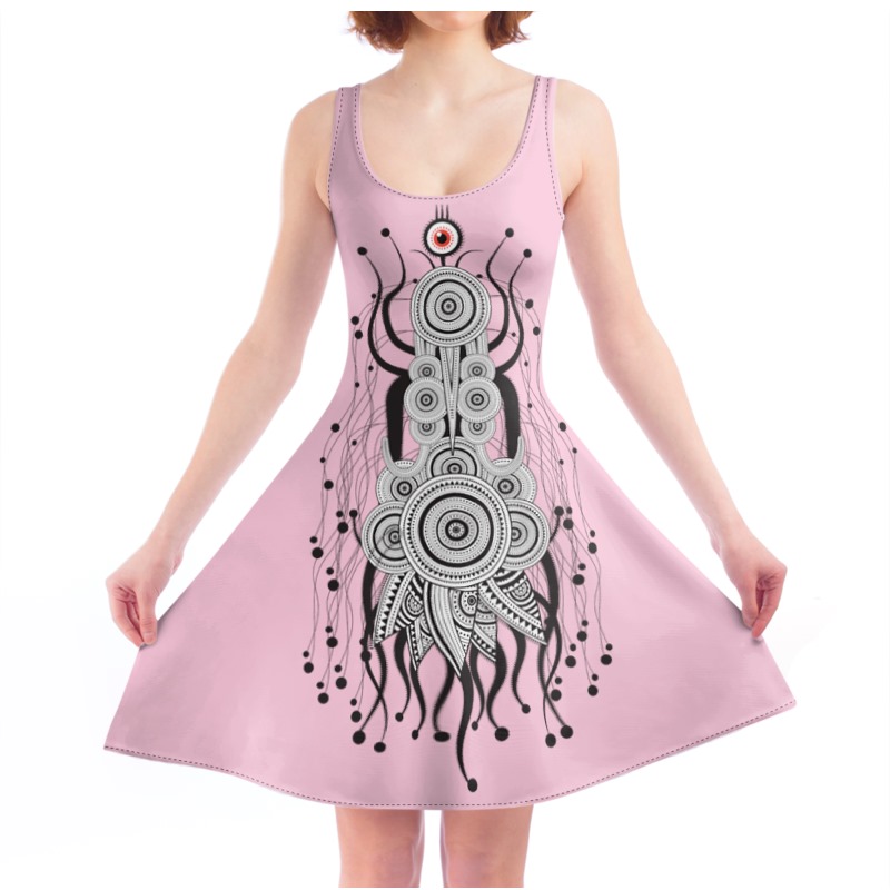 space skater dress Starry Night Skater Dress, Blue Navy Galaxy Constellation Space Stars Cute Festival Party Tank Dresses Summer Alternative Clothing Celestial XL
