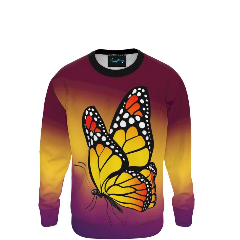 Sweatshirt Monarch Butterfly - Main Image