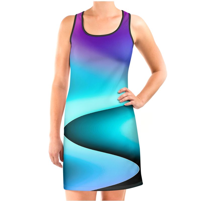 Vest Dress - Road to Nowhere By Funkyfinds