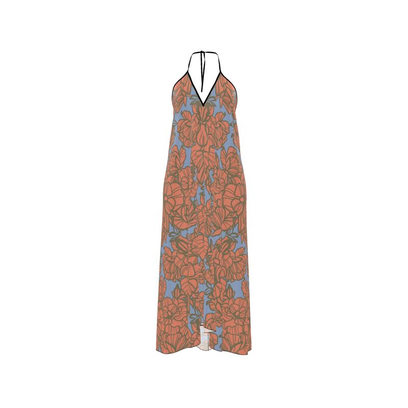Halterneck Backless Dress