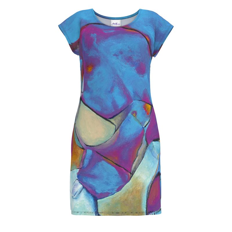 Ladies Dress - Tropical Water