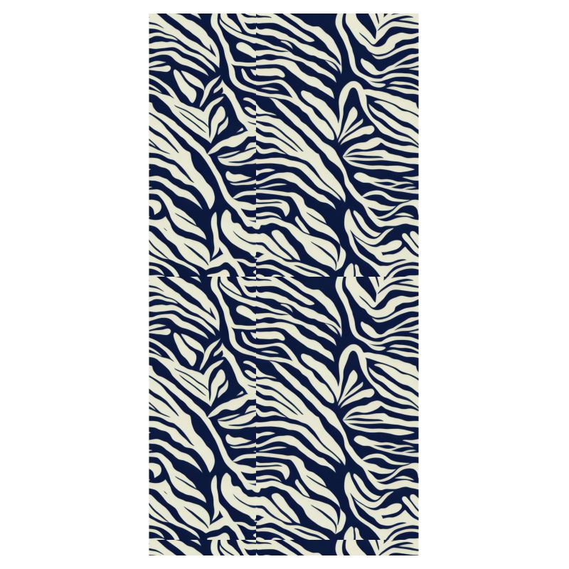 Women's Sleeveless Zebra Print Elegant Casual Bodycon Dres
