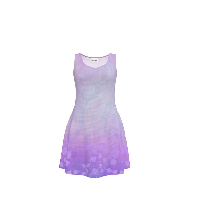 light purple skater dress Basics Reversible Skater Dress