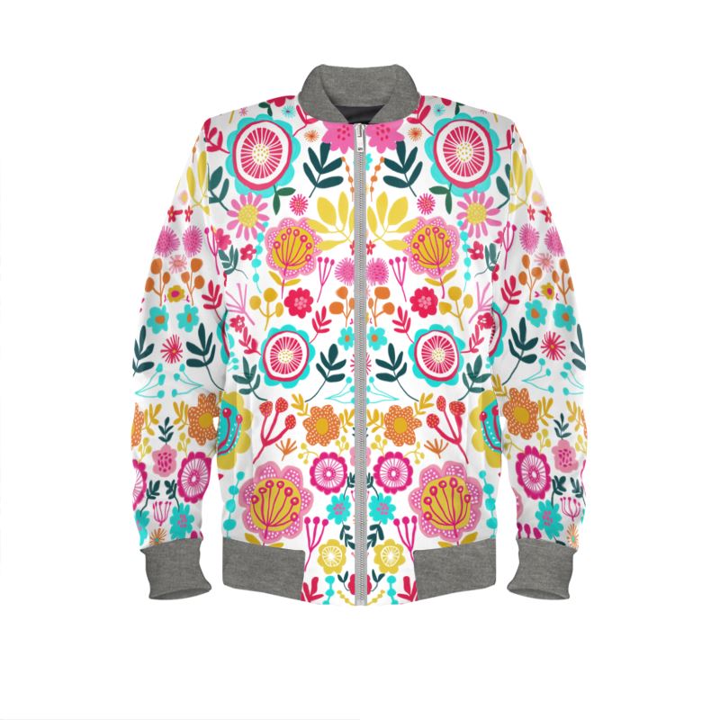 bright bomber jacket