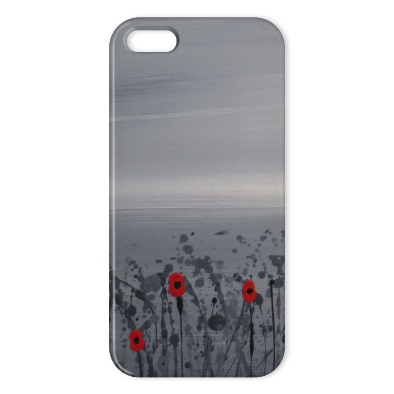 Grey Poppy Iphone 7 Case Grey Poppy Iphone 7 Case