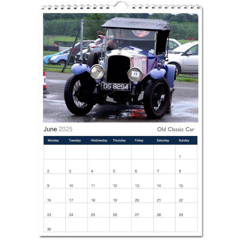 Current 2026 Classic Cars 12 X 9-inch Wall Calendar, Large Bookstore-Quality, Spiral-Bound - Walmart Supplies - View #13