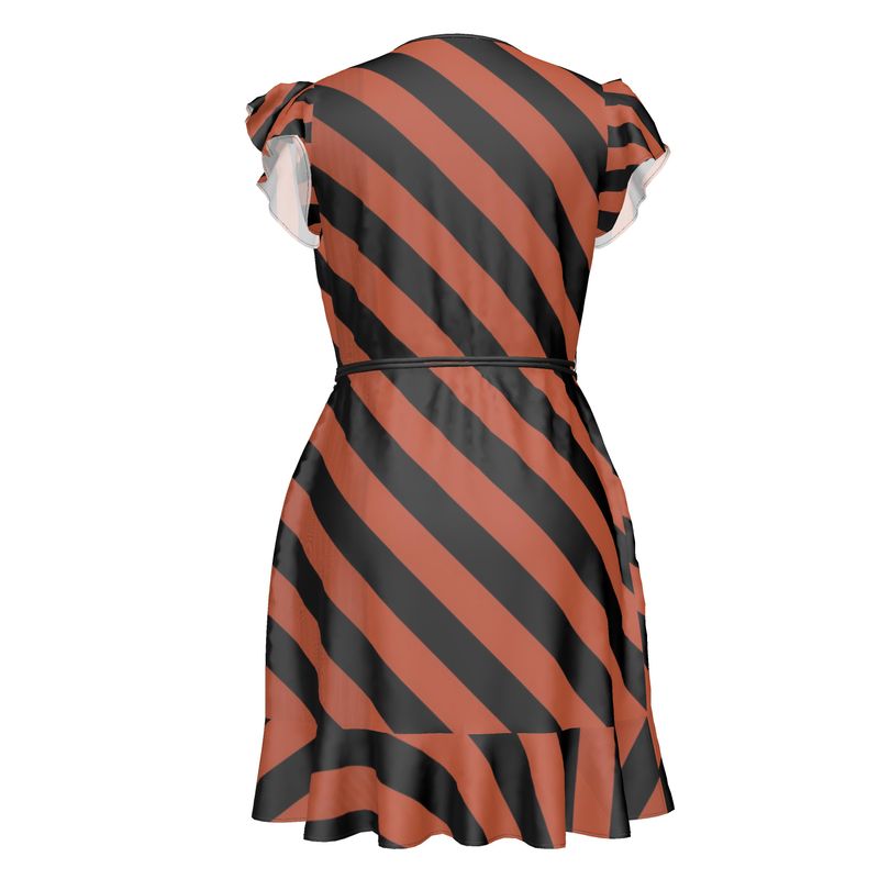 black and burnt orange dress Beige by eci | Dresses | Burnt Orange And Black Dress