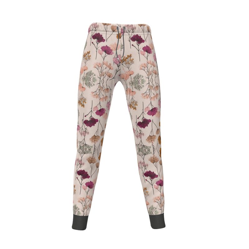 Womens Floral Jogging Bottoms – Artistic Printed Lounge Pants