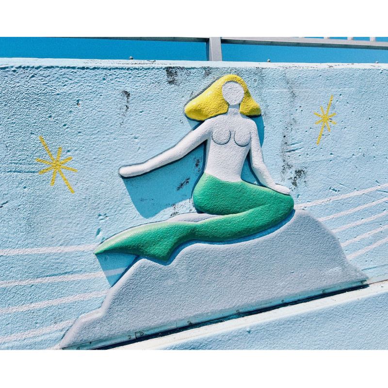 人魚 海の人魚。