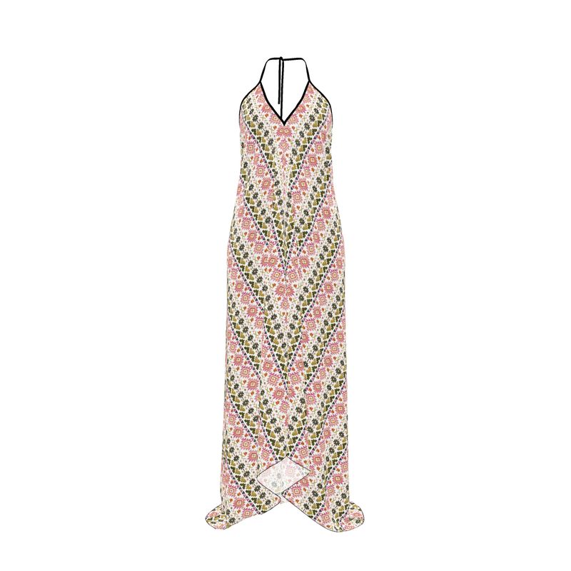 Egyptian Floral Boho Cardigan Long Dress. Egyptian Floral Boho Cardigan Long Dress.