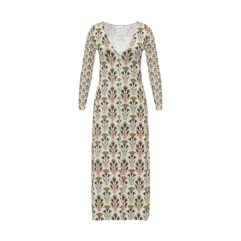 knee length dresses for ladies Egyptian Baladi Dress
