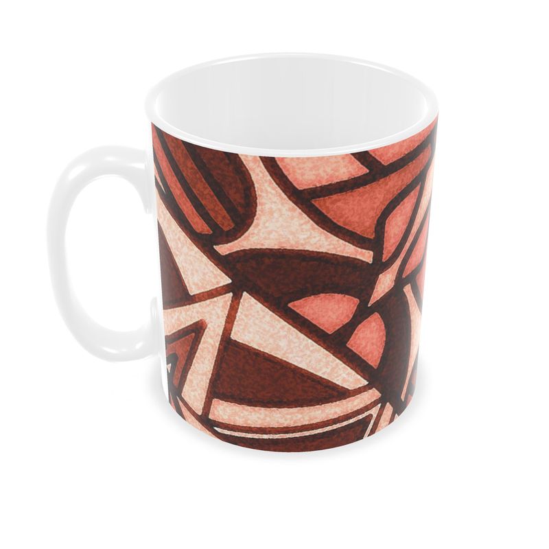 Radiant Harmony Geometric Mug