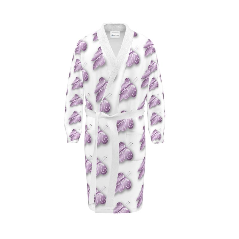 purple dressing gown ladies Prom dress
