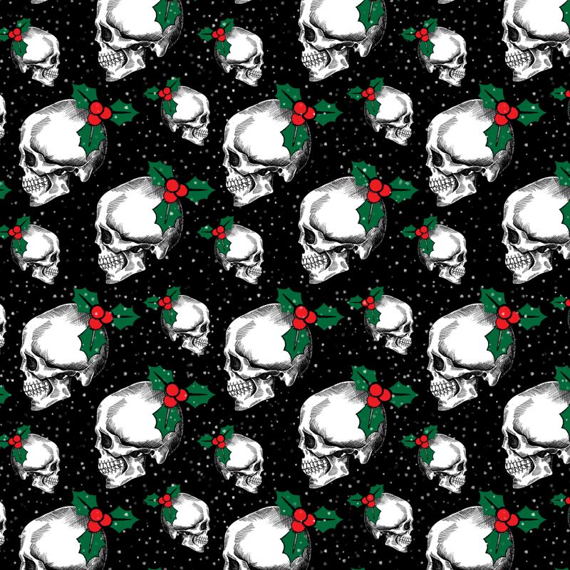 christmas skull dress long-sleeve-midi-dress-pockets-Halloween-spooky-punk-goth-Christmas -spookmas-creepmas-skull-candy  entirely Wicked