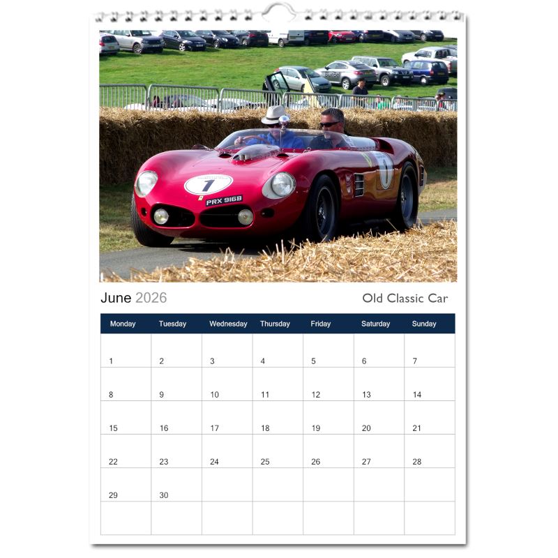 Classic Ferrari Calendar 2026