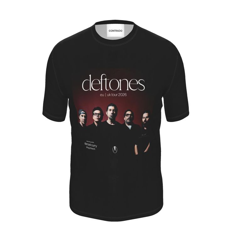 DEFTONES EU UK TOUR 2026 Mens T-Shirt