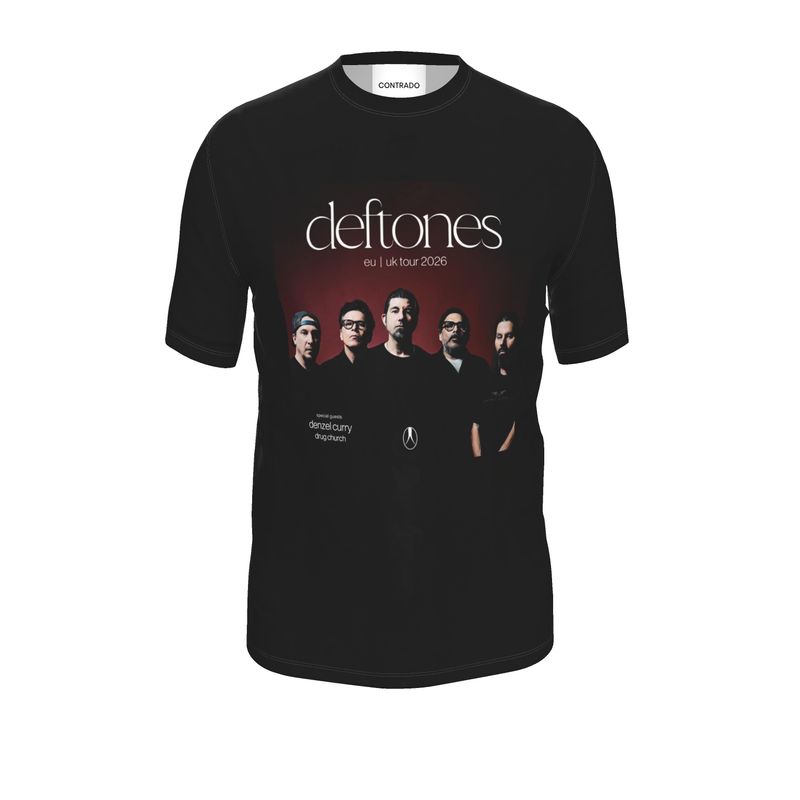 DEFTONES EU UK TOUR 2026 Mens T-Shirt