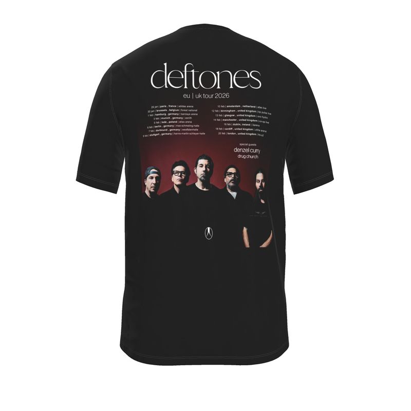 DEFTONES EU UK TOUR 2026 Mens T-Shirt