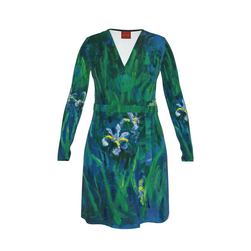 silk dresses near me Gaâla Coralie Maxi Bridesmaid Dress V-Neck Tailored Waist Fluid Skirt Elegant Upcycled Heavyweight Stretch Evening Gown Long Sleeved Emerald Green Halter Neck Size:US 9.5 | EU 26 this silk dress is
