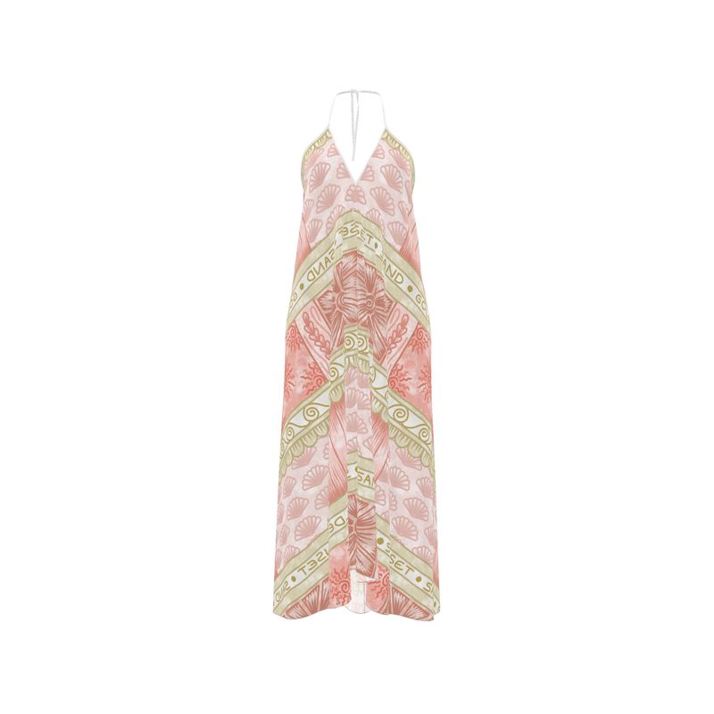 backless resort dress Asta Resort Green Backless Maxi Dress by Asta Resort