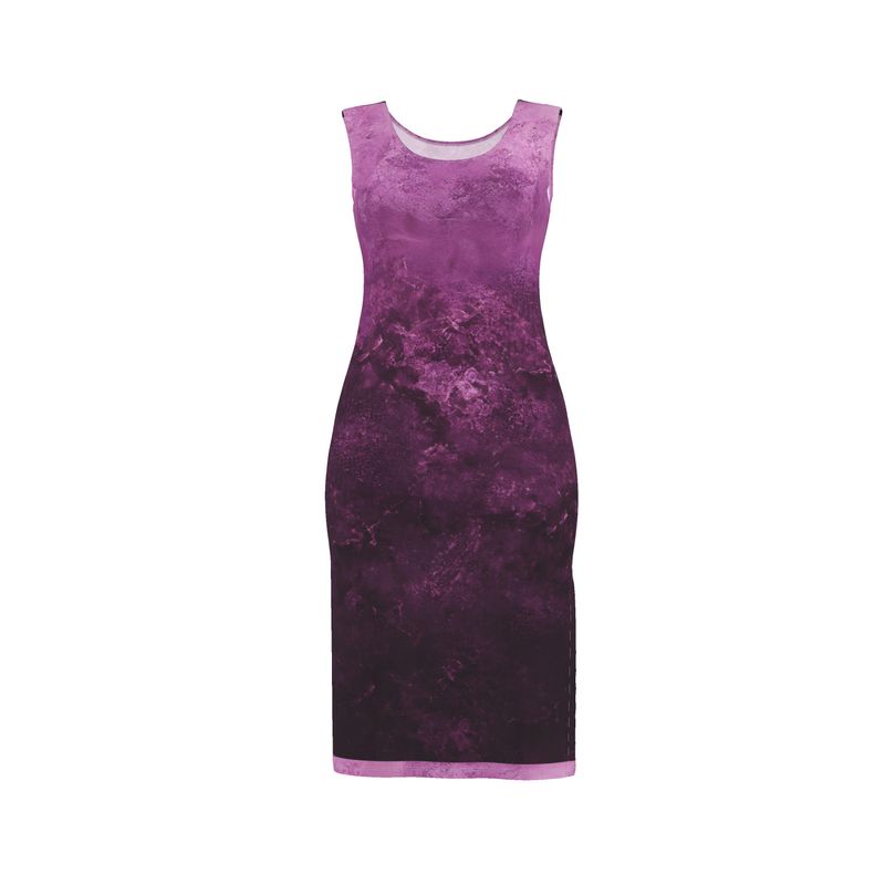 dark purple mesh dress Rhinestone MESH Dress - DARK Purple
