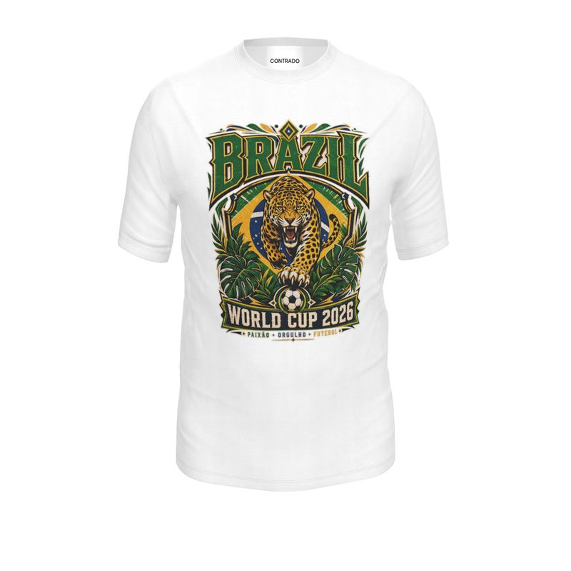 Brazil World Cup 2026 Football T-Shirt