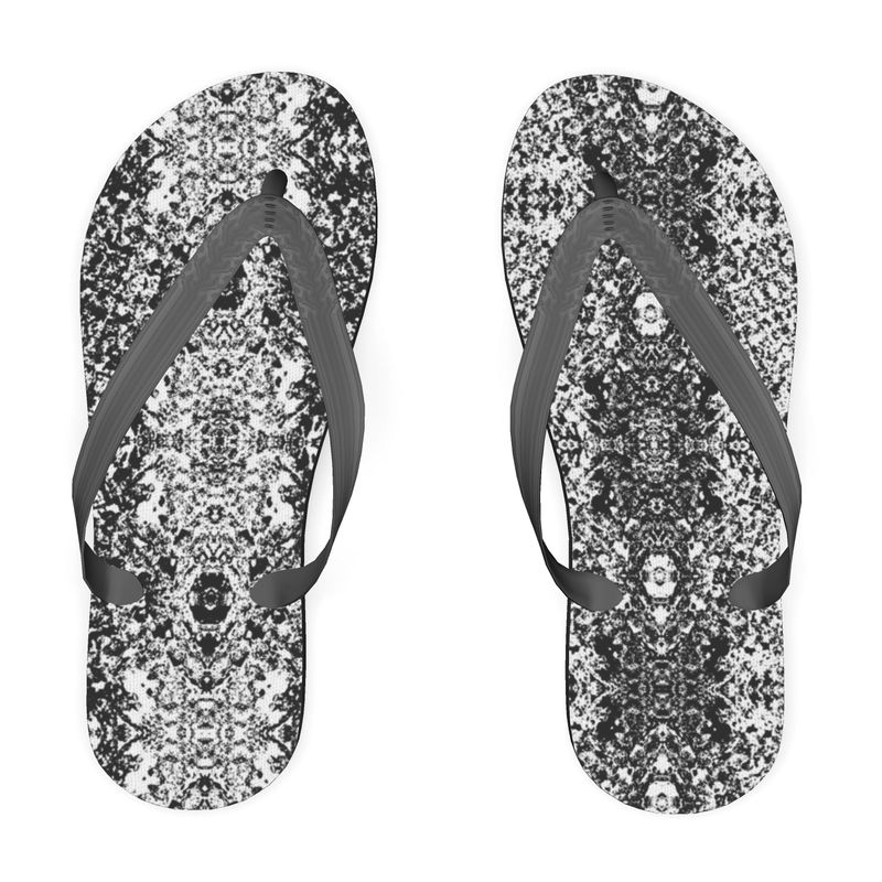 Flip flops 2025 black and white