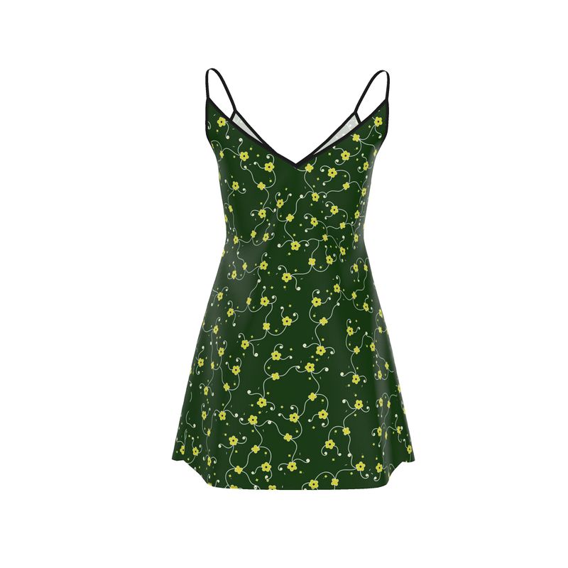 green mini slip dress elegant short green dress