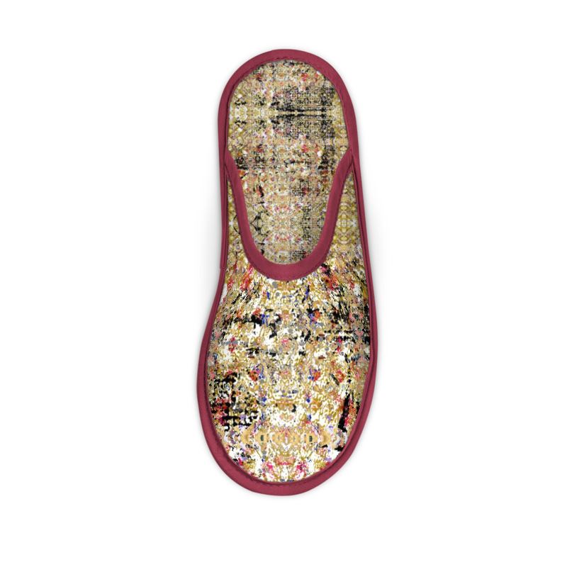 Slippers in gold original art