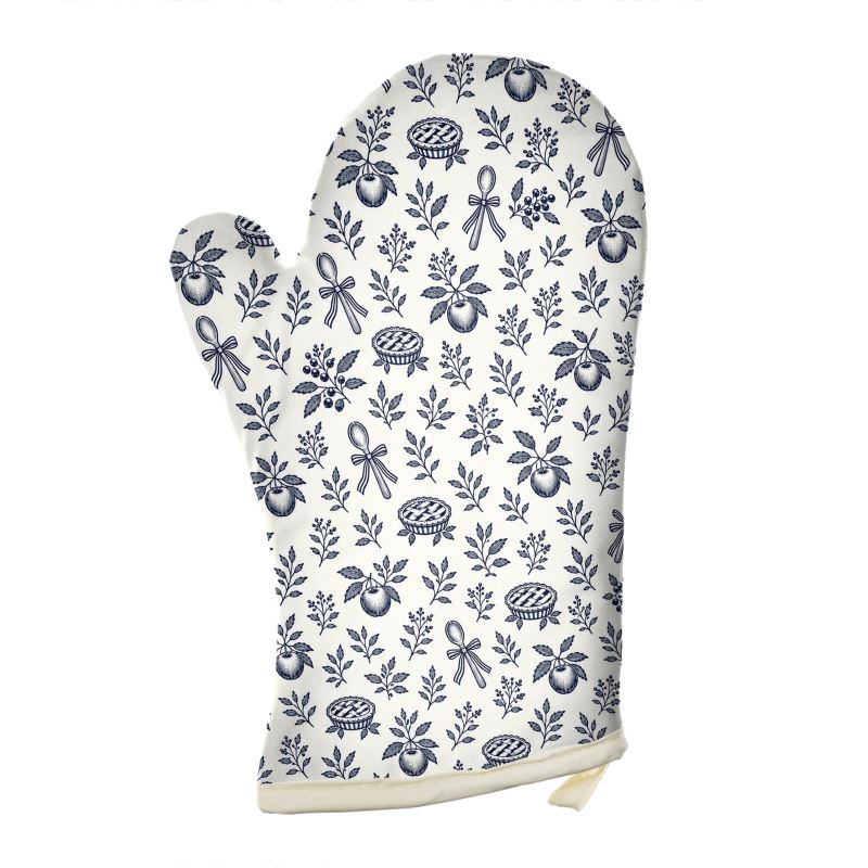 Baker’s Pantry Navy Double Oven Mitts