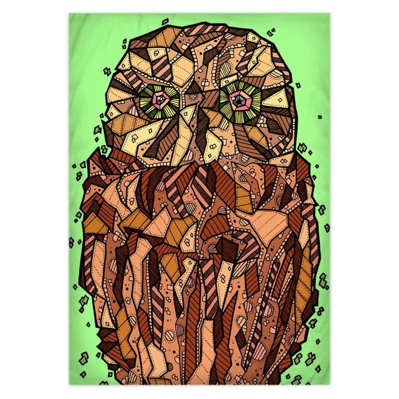 Custom Duvet Covers Design Your Own Cover Abstract Owl Duvet Cover Double 200 X 200cm