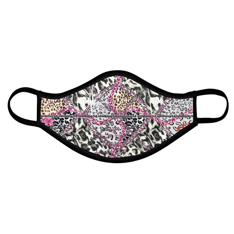 Alltagsmaske 4 Er Set Leo Blue Pink Versace Grosse Wahlen