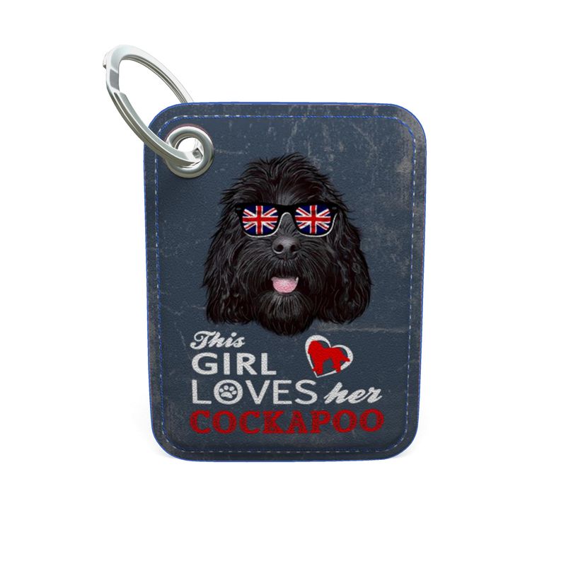 Cockapoo keyring 2025