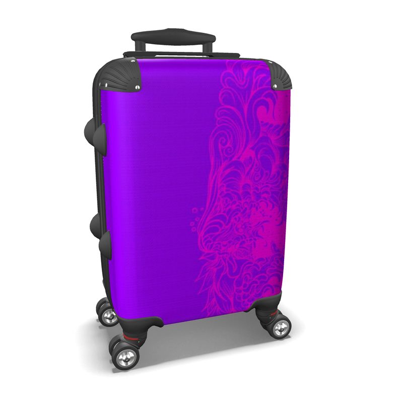 Wave Purple Suitcase