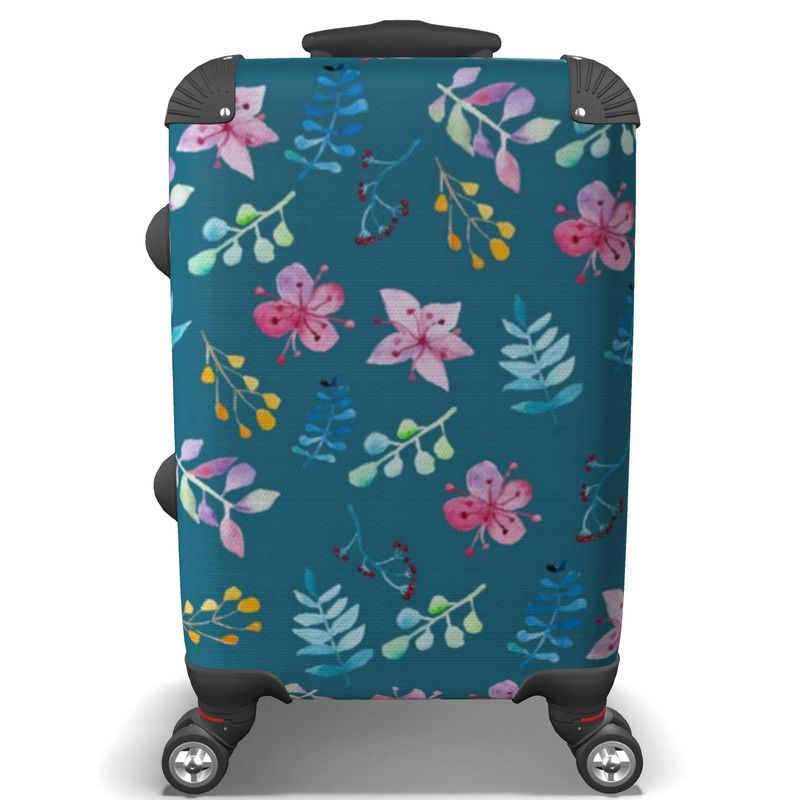 Floral luggage top