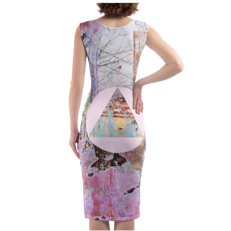 colourful bodycon dress