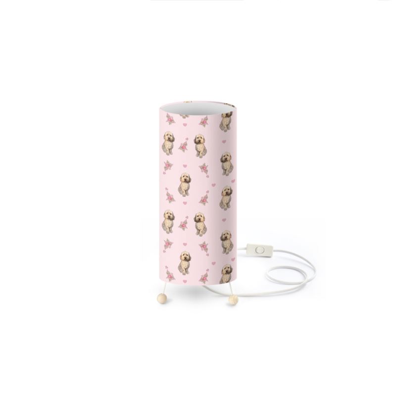 Rosie The Cockapoo table lamp available in two sizes