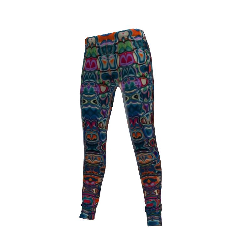 womens blue jogging bottoms