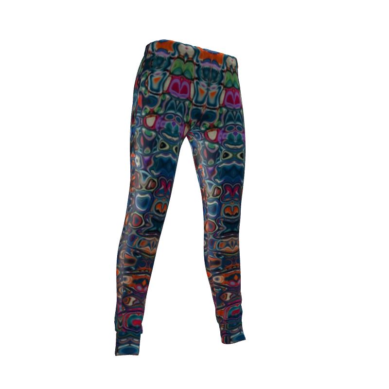 womens blue jogging bottoms