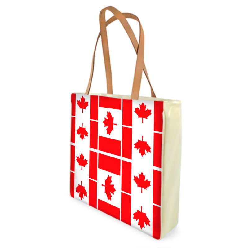 Canadian Flag Shopper Bag