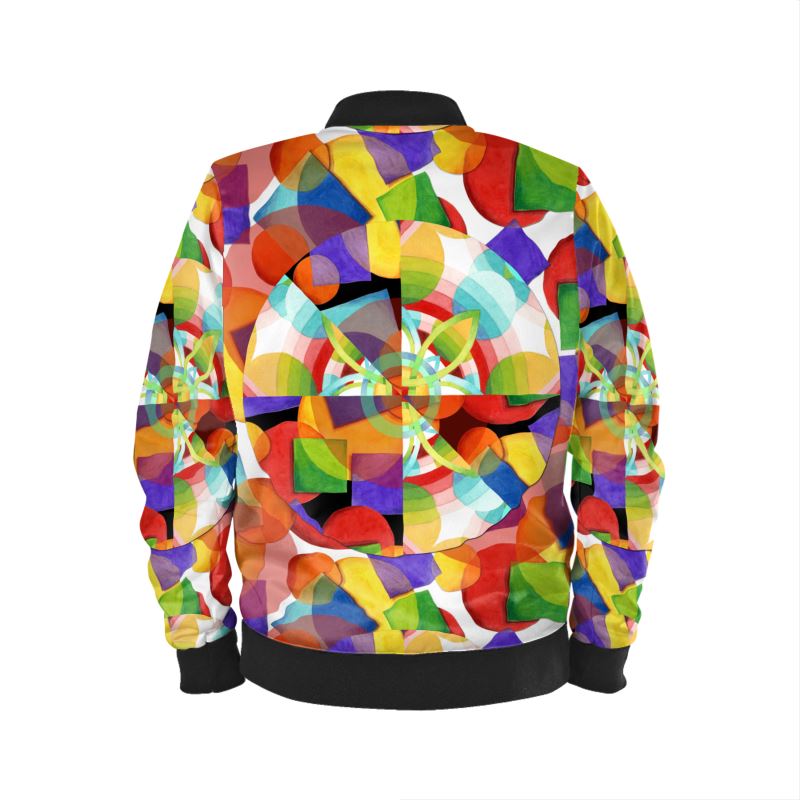 Psychedelic Rave Festival Bomber Jacket