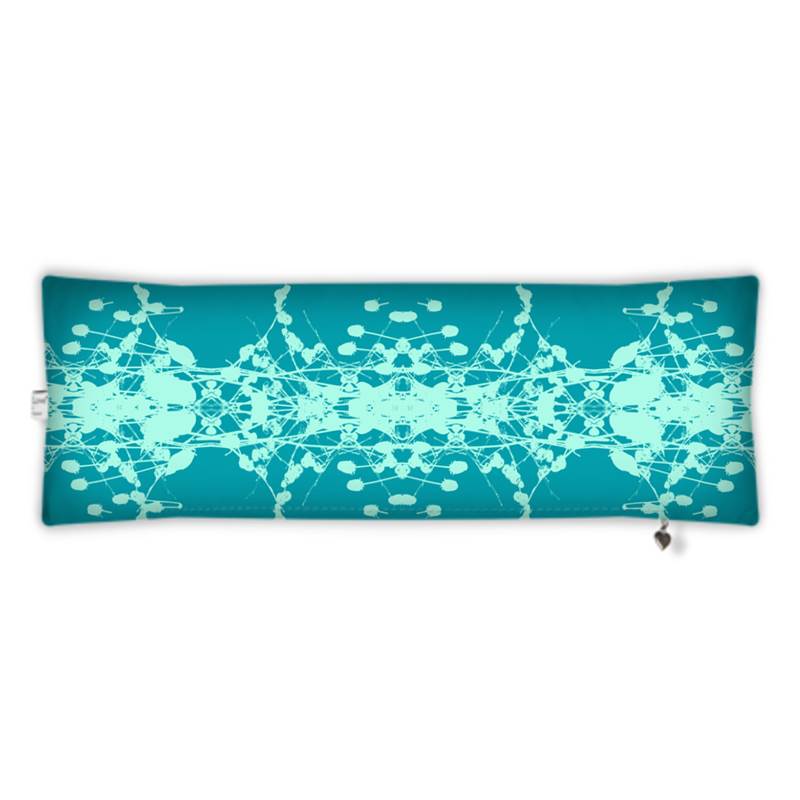 Teal Bolster Cushion