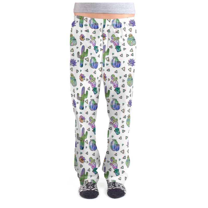 Ladies Pyjama Bottoms Crazy Cactus - Main Image
