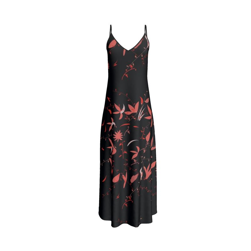 maxi dress summer blue boho Boho Maxi Dress Navy Blue Floral 
