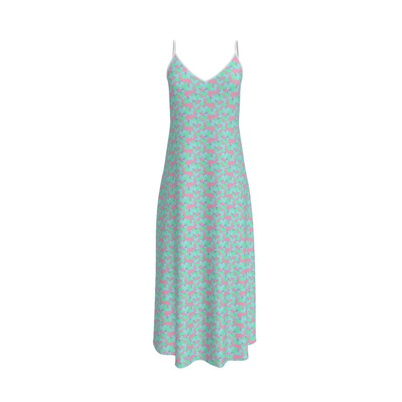 slim fit dress slacks Sawyer Mini Slip Dress - Sage Green