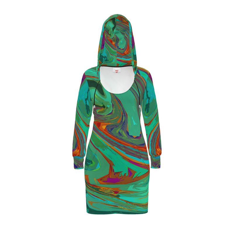 slim fit dress slacks Green ribbed viscose M-Vera minidress – Daniello.com main image 0