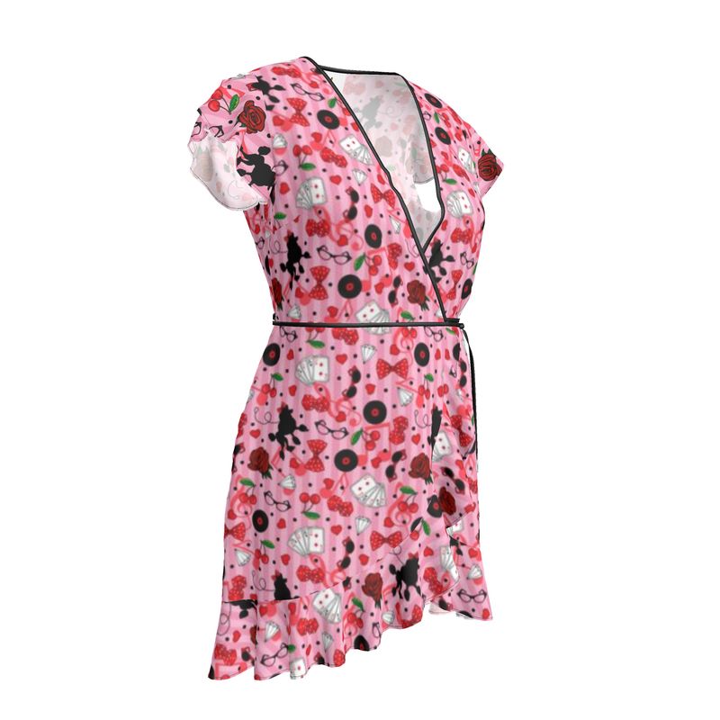 pink rockabilly dress Gowntown XL Salmon Pink Retro Rockabilly Collared Swing Dress