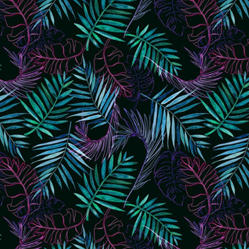 Glow Jungle Clutch Bag