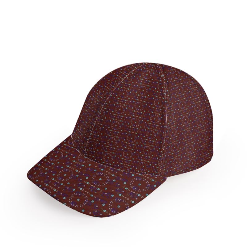 Baseball Cap Ethnic Inspired Geometric Pattern